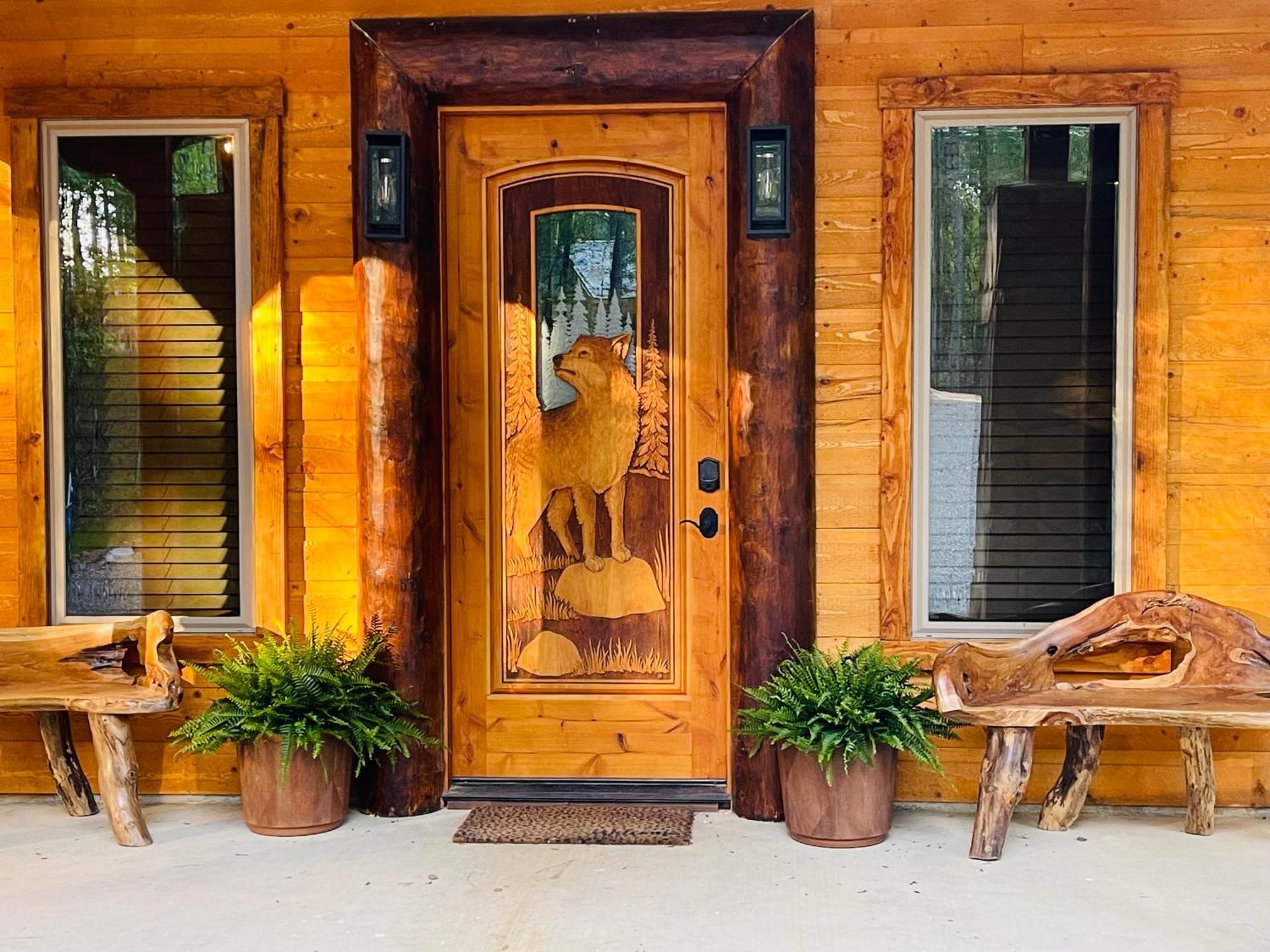 Wolf Creek Luxury Cabin Broken Bow Exterior photo